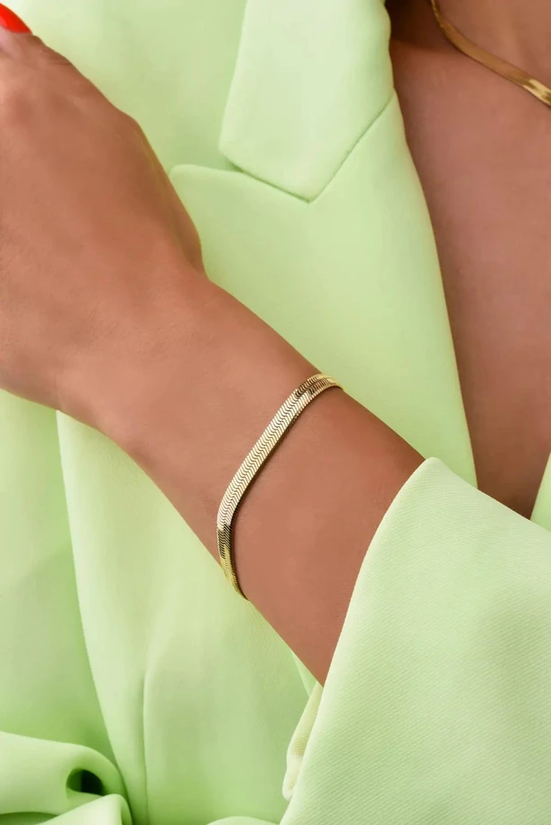 Bransoletka złota żmijka S100362Z00