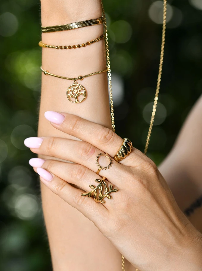 Bransoletka złota żmijka S100362Z00