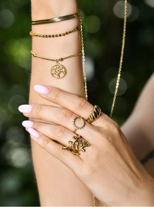 Bransoletka złota żmijka S100362Z00