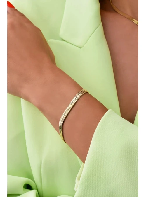 Bransoletka złota żmijka S100362Z00