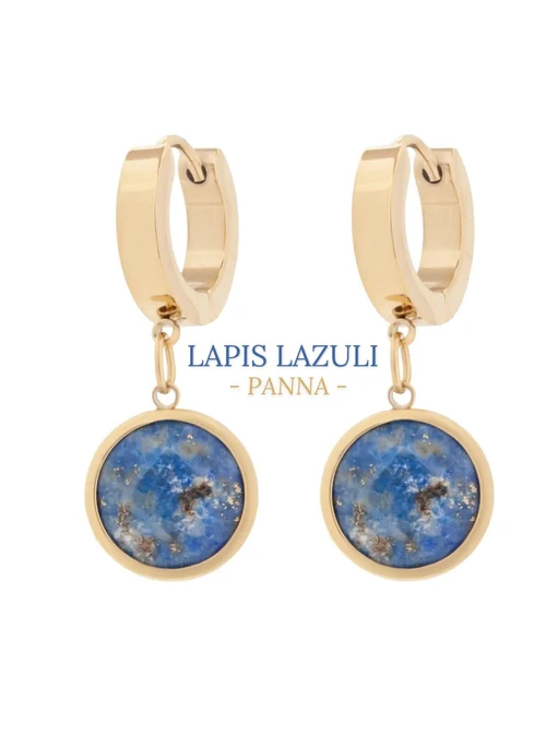 Kolczyki Panna, Lapis Lazuli, złoty S2V72400-10Z