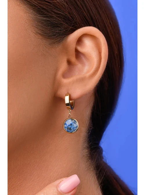 Kolczyki Panna, Lapis Lazuli, złoty S2V72400-10Z