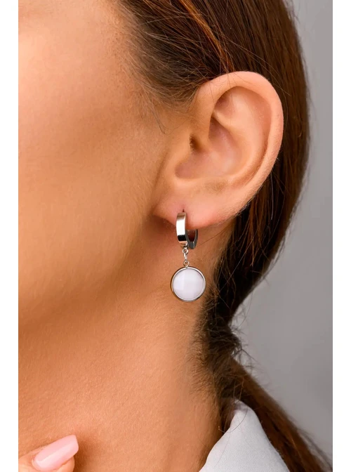 Kolczyki Waga, Opal, srebrny S2V72400-6S