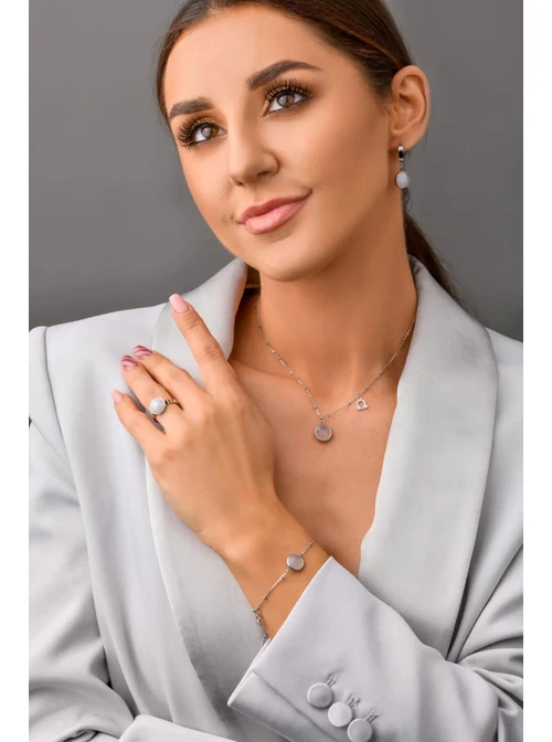 Kolczyki Waga, Opal, srebrny S2V72400-6S