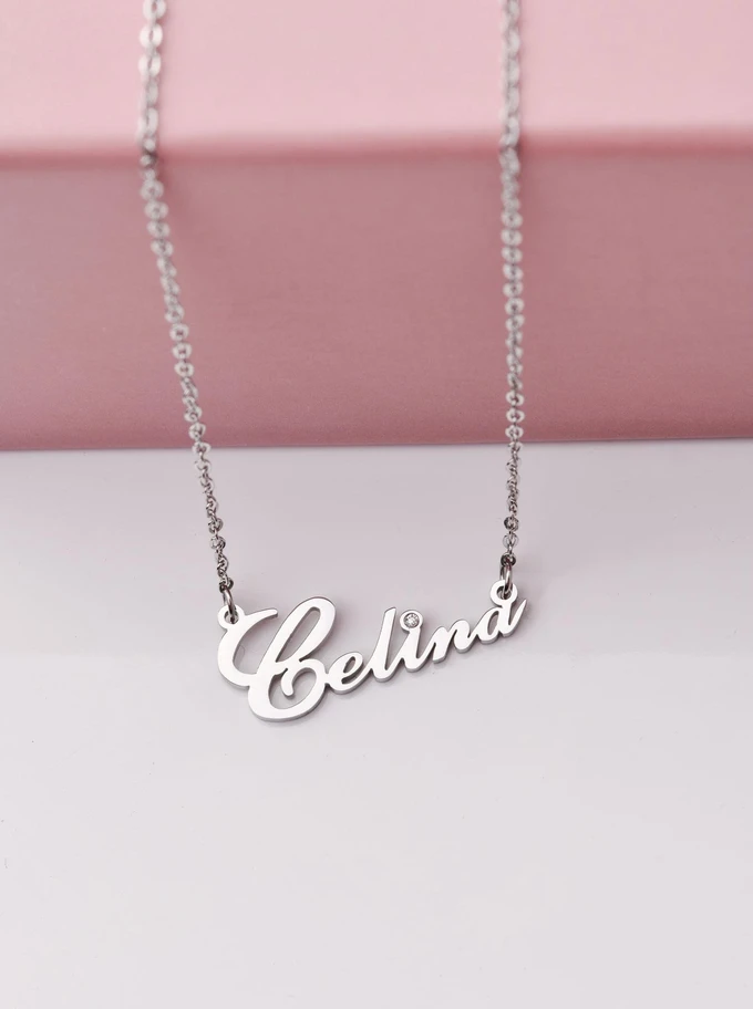 Naszyjnik imię Celina, srebrny S300120S0
