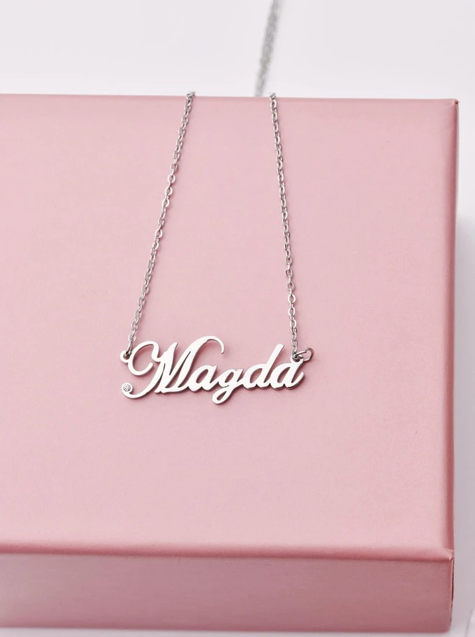 Naszyjnik imię Magda, srebrny S300117S0