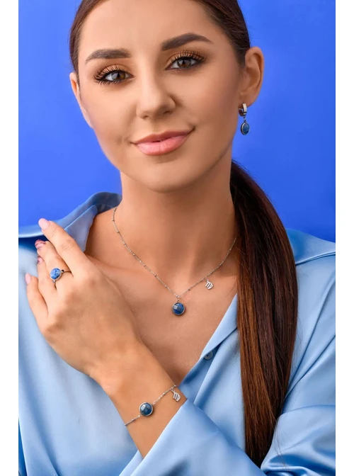 Bransoletka Panna, Lapis Lazuli S1V72860-10S