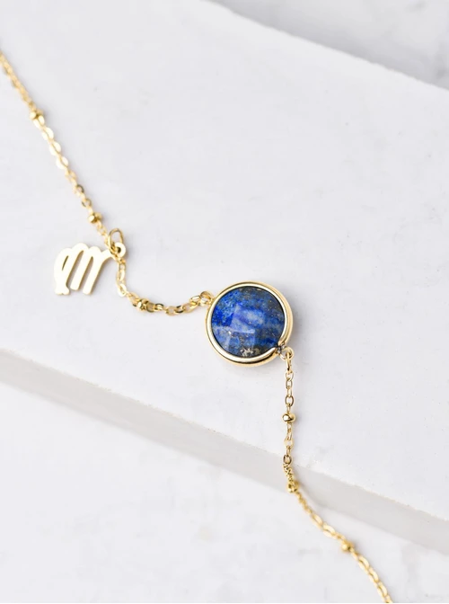 Bransoletka Panna, Lapis Lazuli,złoty S1V72860-10Z