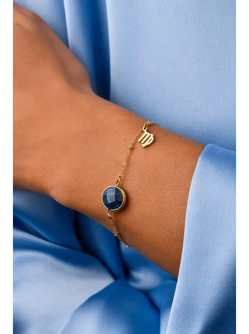 Bransoletka Panna, Lapis Lazuli,złoty S1V72860-10Z