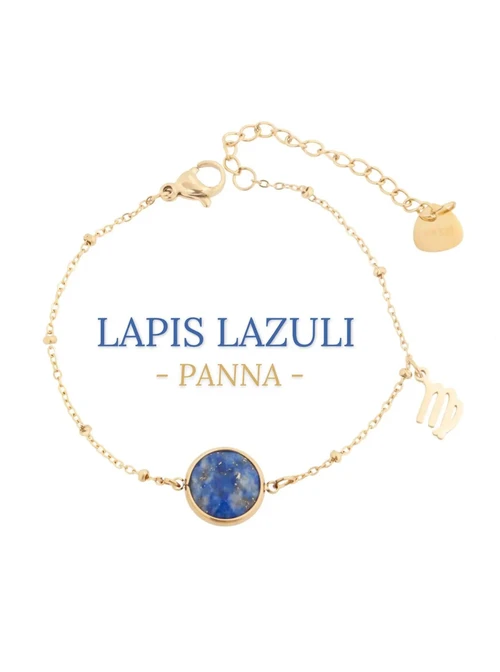 Bransoletka Panna, Lapis Lazuli,złoty S1V72860-10Z