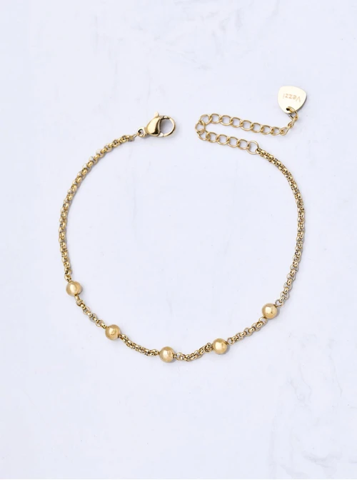 Bransoletka kulki, kolor złoty S100143Z00