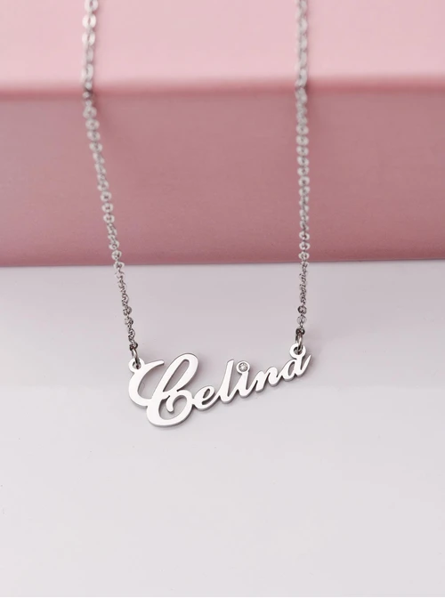 Naszyjnik imię Celina, srebrny S300120S0