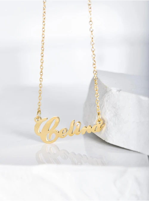 Naszyjnik imię Celina, złoty S300120Z0