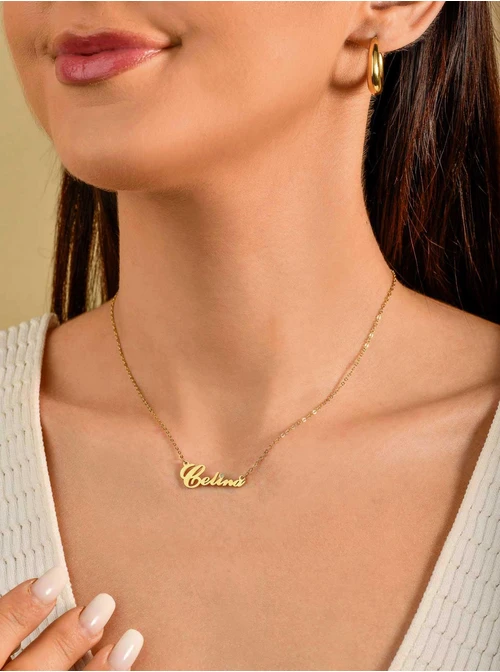 Naszyjnik imię Celina, złoty S300120Z0