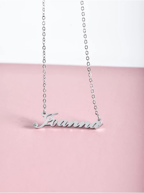 Naszyjnik imię Joanna, kolor srebrny S300093S0