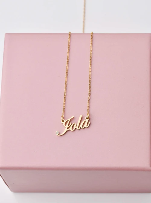 Naszyjnik imię Jola, złoty S300080Z0