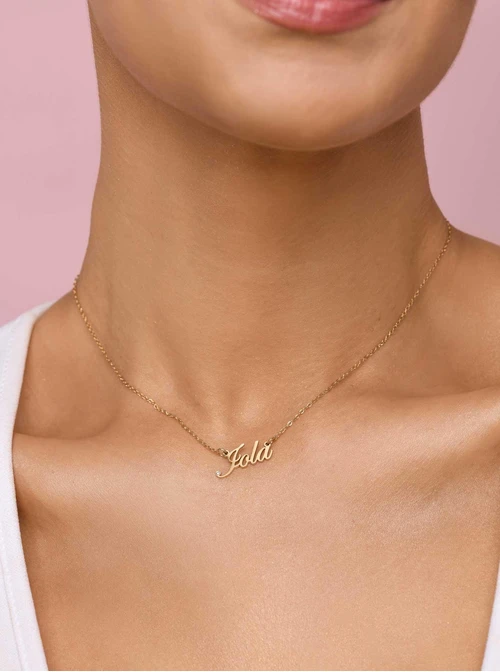 Naszyjnik imię Jola, złoty S300080Z0