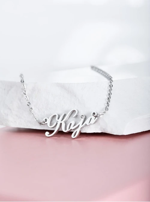 Naszyjnik imię Kaja, srebrny S300131S0