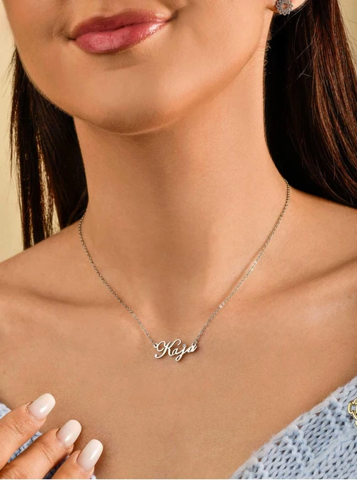 Naszyjnik imię Kaja, srebrny S300131S0