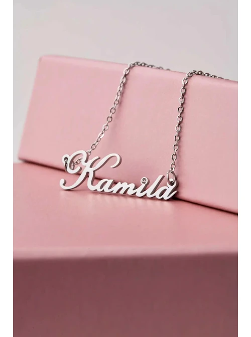 Naszyjnik imię Kamila, srebrny S300125S0
