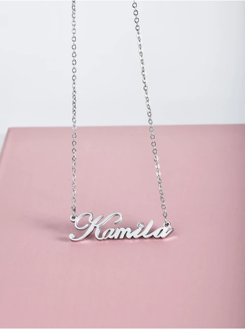 Naszyjnik imię Kamila, srebrny S300125S0