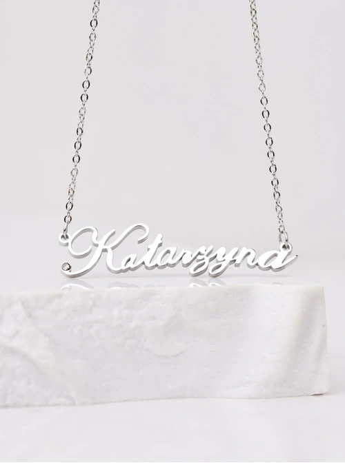 Naszyjnik imię Katarzyna, srebrny S300105S0