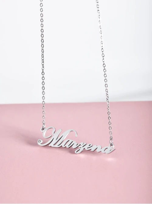 Naszyjnik imię Marzena, srebrny S300106S0