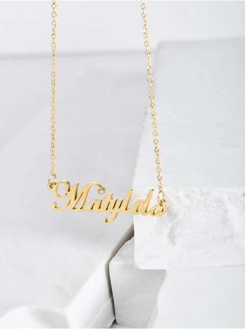 Naszyjnik imię Matylda, kolor złoty S300854Z00