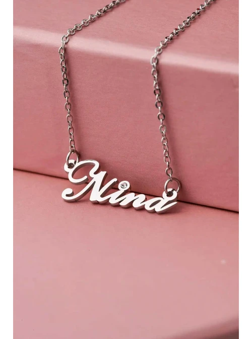Naszyjnik imię Nina, srebrny S300116S0