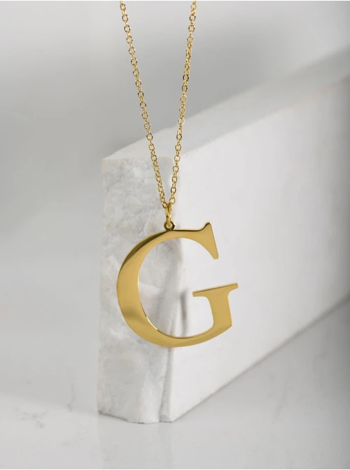 Naszyjnik litera G, złoty S301332Z00