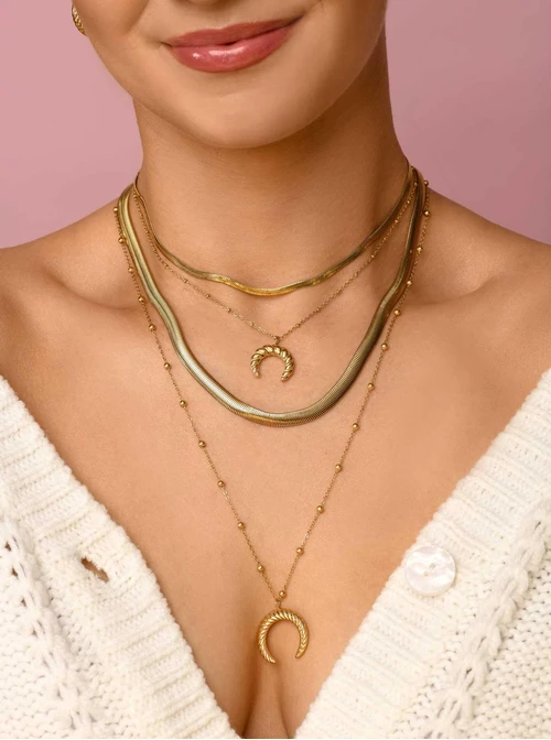 Naszyjnik złota żmijka S300260Z00