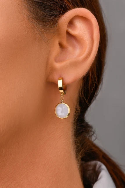 [Zestaw] Pierścionek Waga, Opal, złoty S4V70701