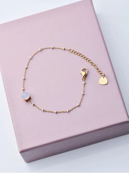 Bransoletka Akwamaryn, złoty S103901Z00