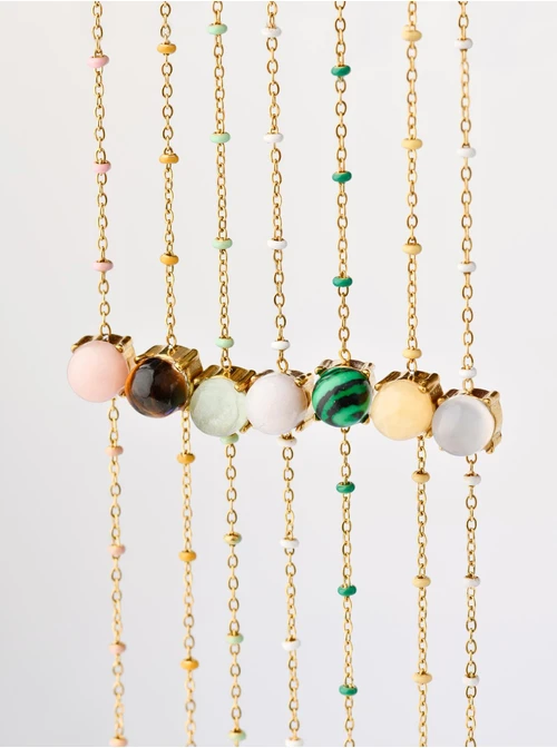 Bransoletka Akwamaryn, złoty S103901Z00