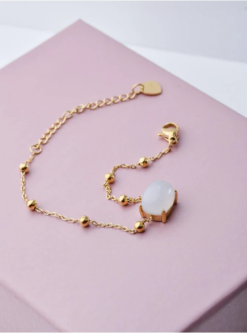 Bransoletka Akwamaryn, złoty S103914Z00