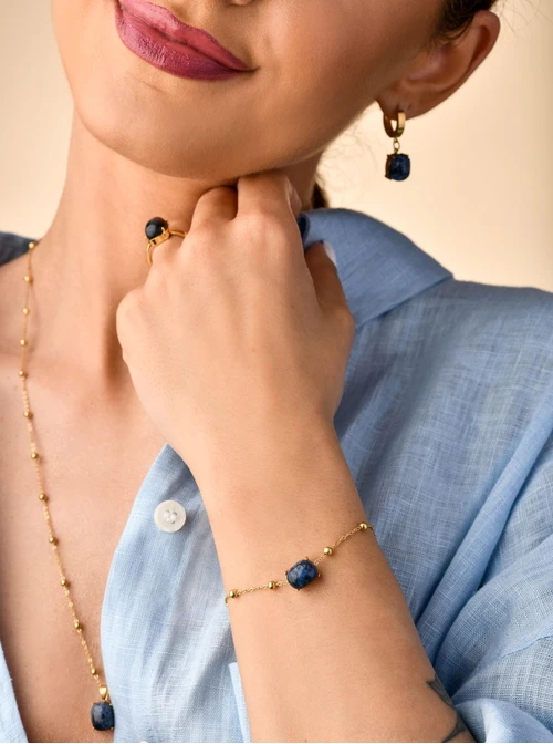 Bransoletka Dumortieryt, złoty S103918Z00