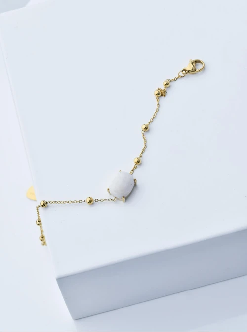 Bransoletka Kamień Księżycowy, złoty S103915Z00