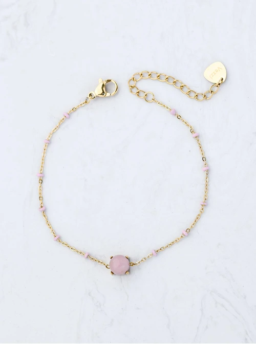 Bransoletka Opal Pudrowy, złoty S103911Z00