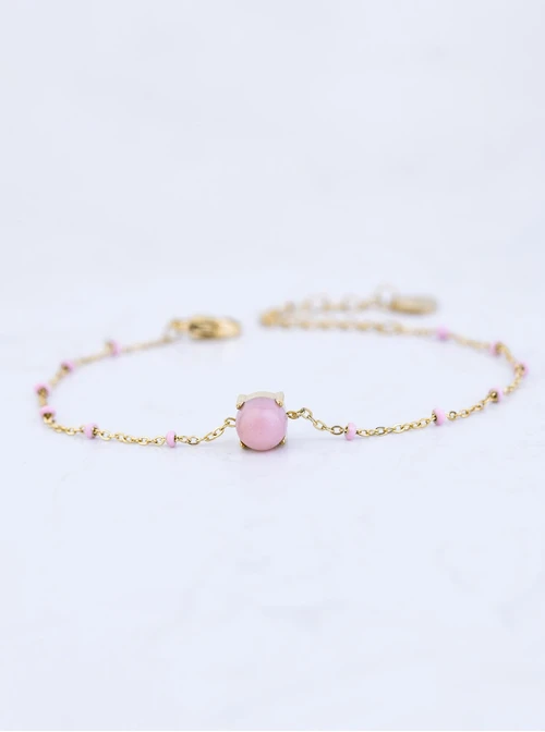 Bransoletka Opal Pudrowy, złoty S103911Z00