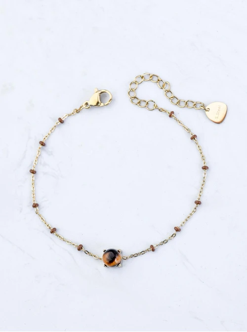 Bransoletka Tygrysie Oko, złoty S103909Z00