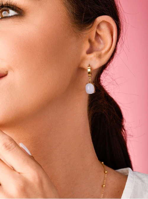 Kolczyki Akwamaryn, złoty S202151Z00