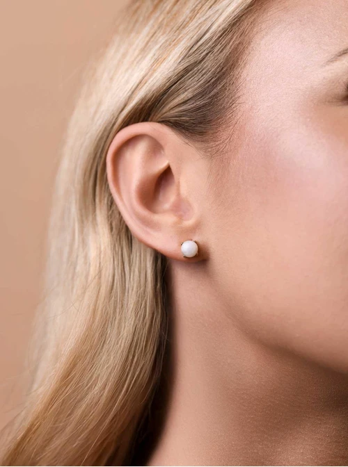 Kolczyki Kamień Księżycowy, złoty S202139Z00