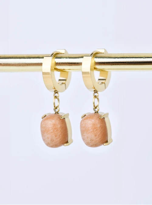 Kolczyki Kamień Słońca, złoty S202158Z00