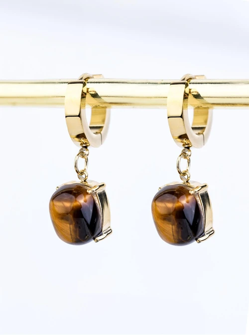 Kolczyki Oko Tygrysa, złoty S202159Z00