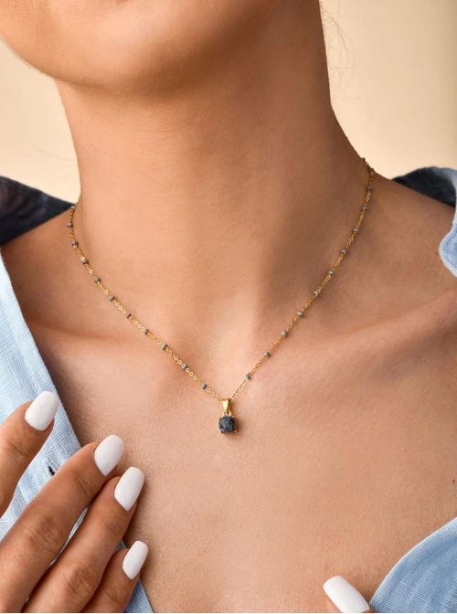 Naszyjnik Dumortieryt, złoty S303510Z00