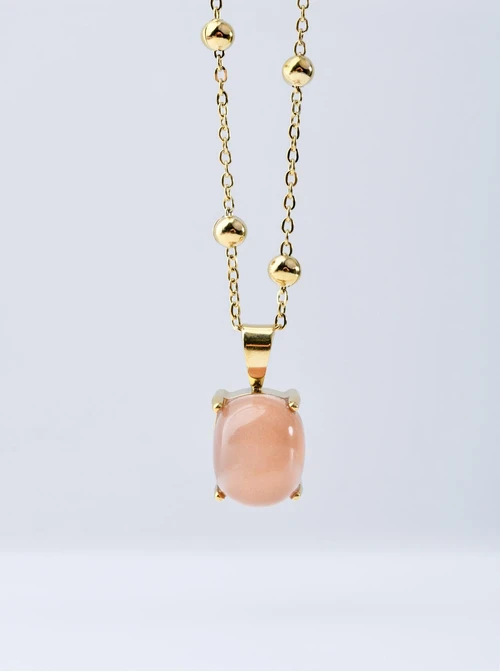 Naszyjnik Kamień Słońca, złoty S303526Z00