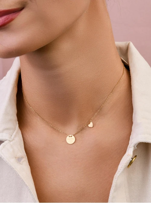 Naszyjnik Mama, kolor złoty S300325Z00