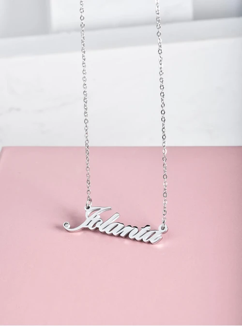 Naszyjnik imię Jolanta, kolor srebrny S3V70530-44S