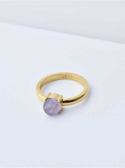 Pierścionek Ametyst, złoty S400776Z00
