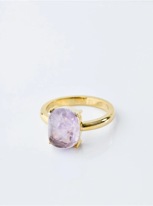 Pierścionek Ametyst, złoty S400789Z00